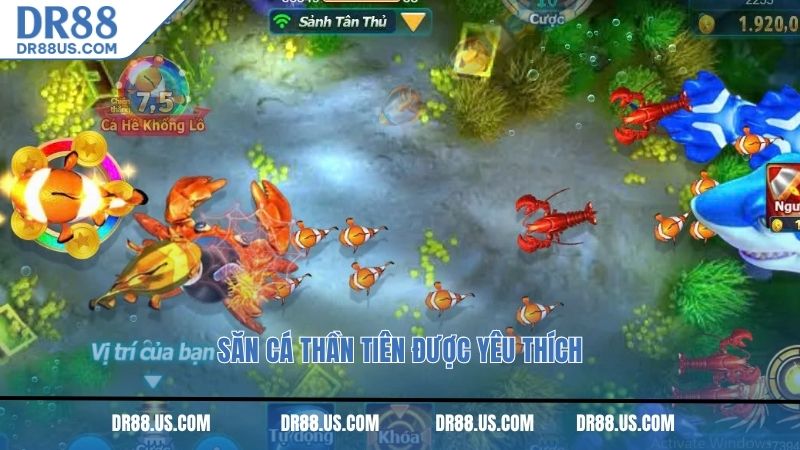 Săn cá thần tiên được yêu thích