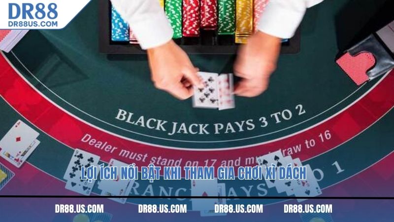 Lợi ích nổi bật khi tham gia chơi xì dách