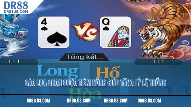 Các lựa chọn cược tiềm năng giúp tăng tỷ lệ thắng