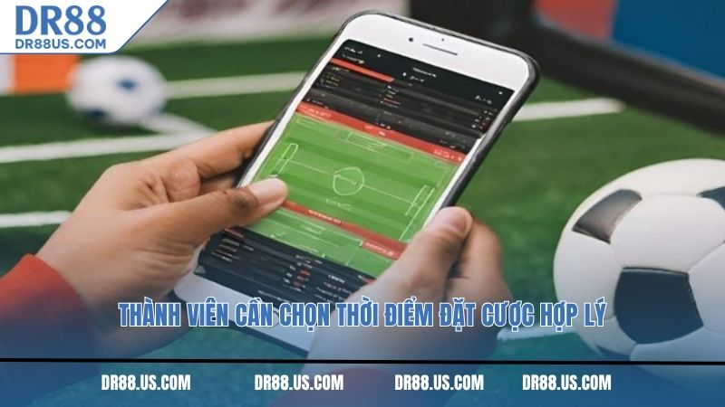 Thành viên cần chọn thời điểm đặt cược hợp lý