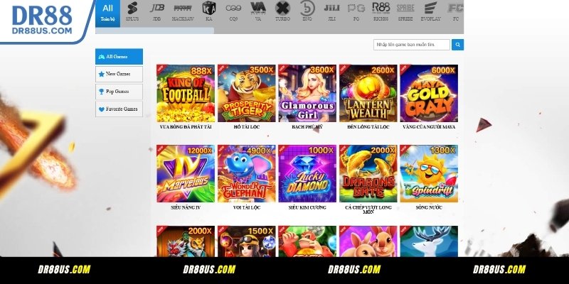 Nổ hũ DR88 – Săn thưởng khủng mỗi ngày